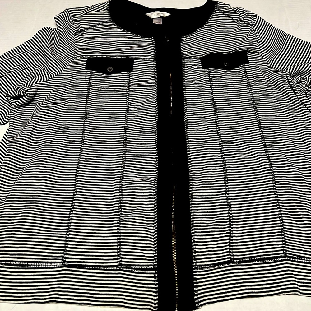CJBanks striped jacket